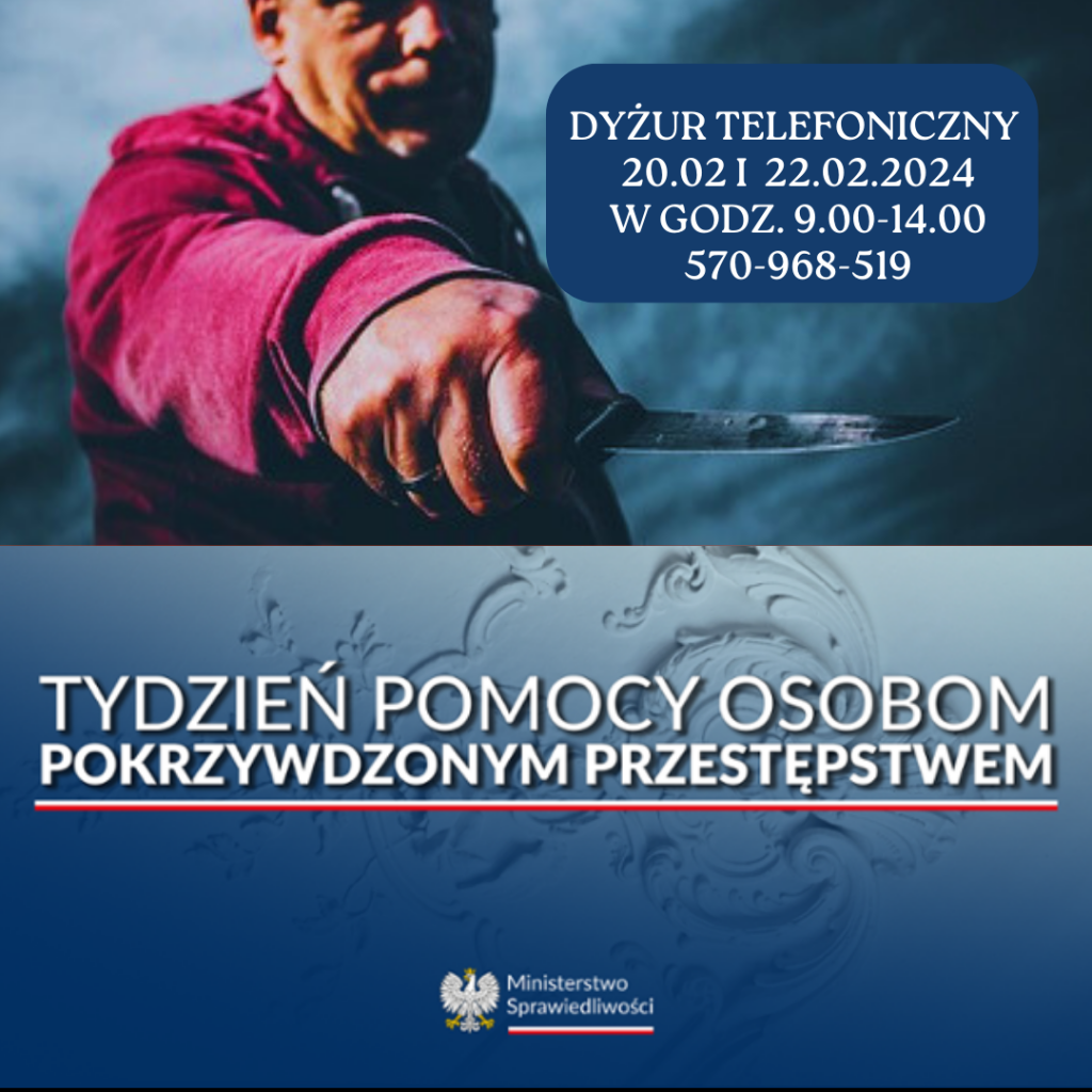 Tydzie Pomocy Osobom Pokrzywdzonym Przest Pstwem Adwokat Pozna